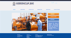 Desktop Screenshot of hidrosatur.com
