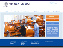 Tablet Screenshot of hidrosatur.com